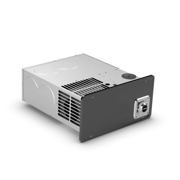 35525 – DOMETIC Furnace, Model DFMD25111 LP Gas 25000 BTU Single Stage Side Or Bottom Ducted 12 Volt DC Medium Size 1...